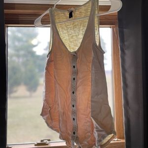 Cream tank top